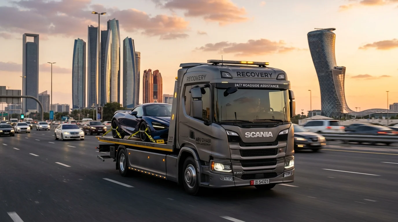 Dubai Car Recovery Operations